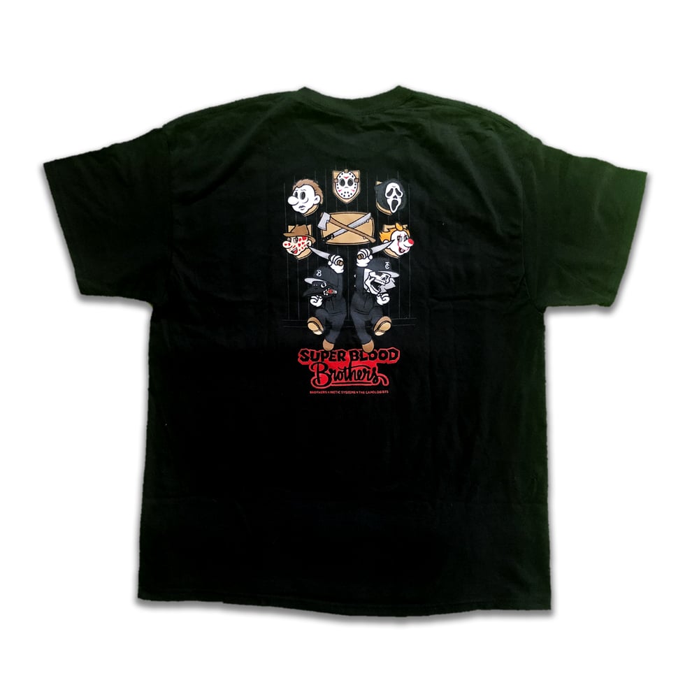 Super Blood Bros. Team Rider Shirt - BLACK