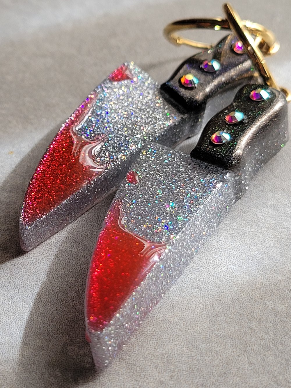 Image of Bloody Knives Earrings