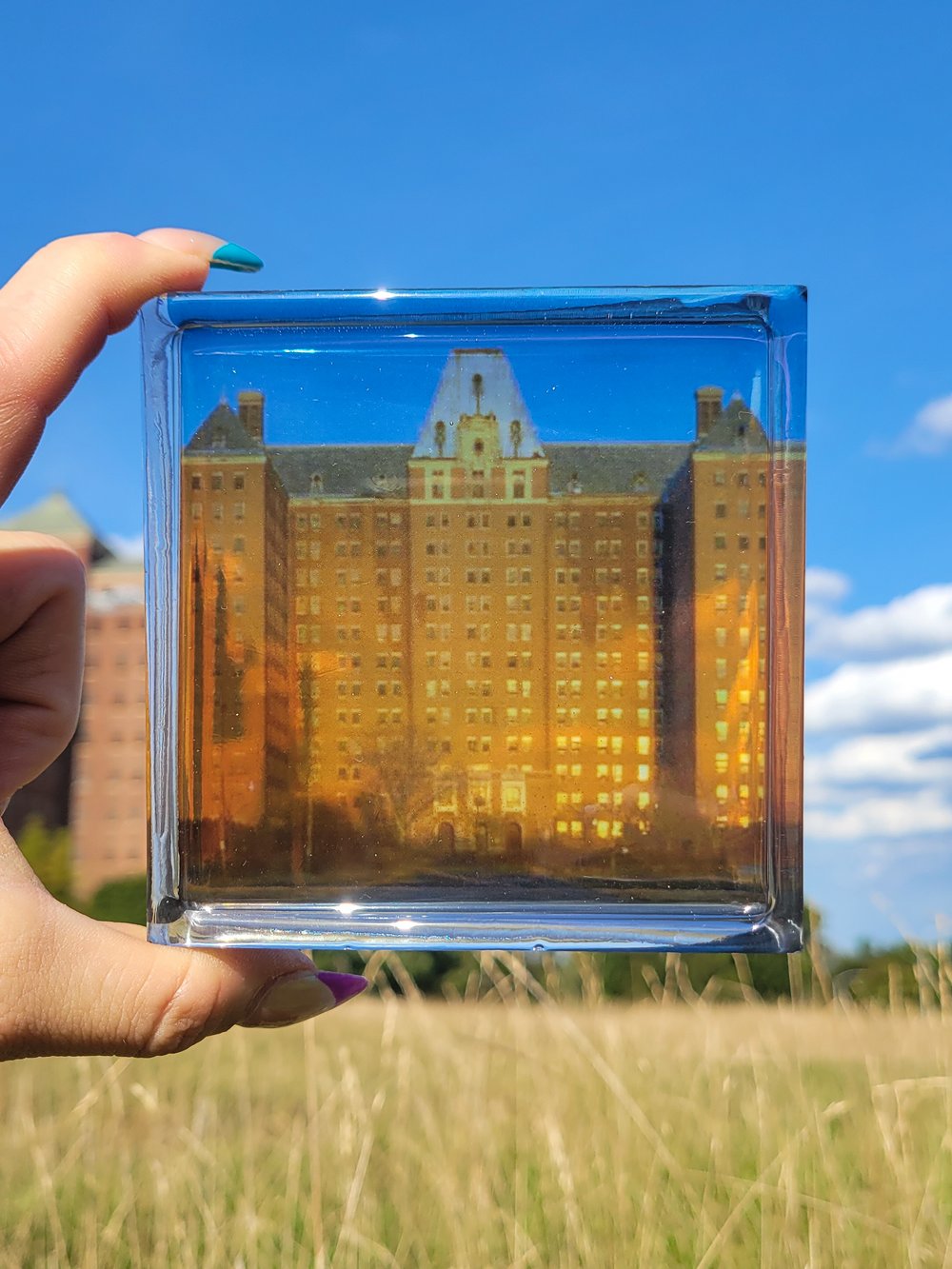 Image of Edgewood State Hospital: Building 102 Square Coaster 2