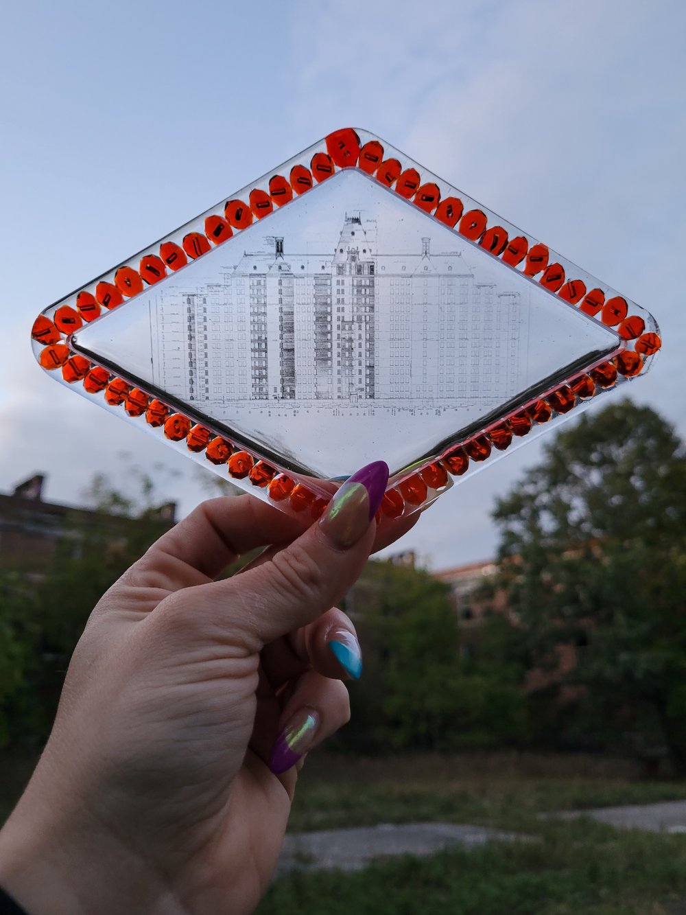 Image of Building 102 Blueprint Tray 