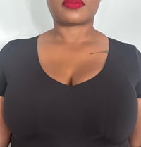 Image 1 of Classic V-neck Bodysuit 