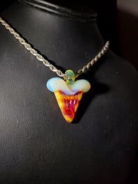 Image 1 of Serendipity/ ghost great white shark tooth pendant. 