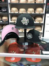 New Era 5950 Black Olive Pink