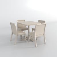 Table and chairs