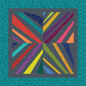 Swanky Spirals Paper Quilt Pattern by Christa Watson (CQ137)
