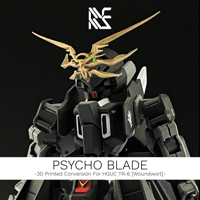 Image 1 of 1/144 Psycho Blade Antenna (for TR-6 [Woundwort]) Advance of Zeta Re-Boot Ver.