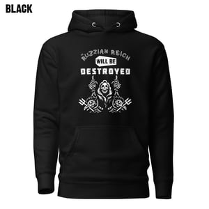 Image of Russian reich will be Destoryed ENG Unisex Hoodie