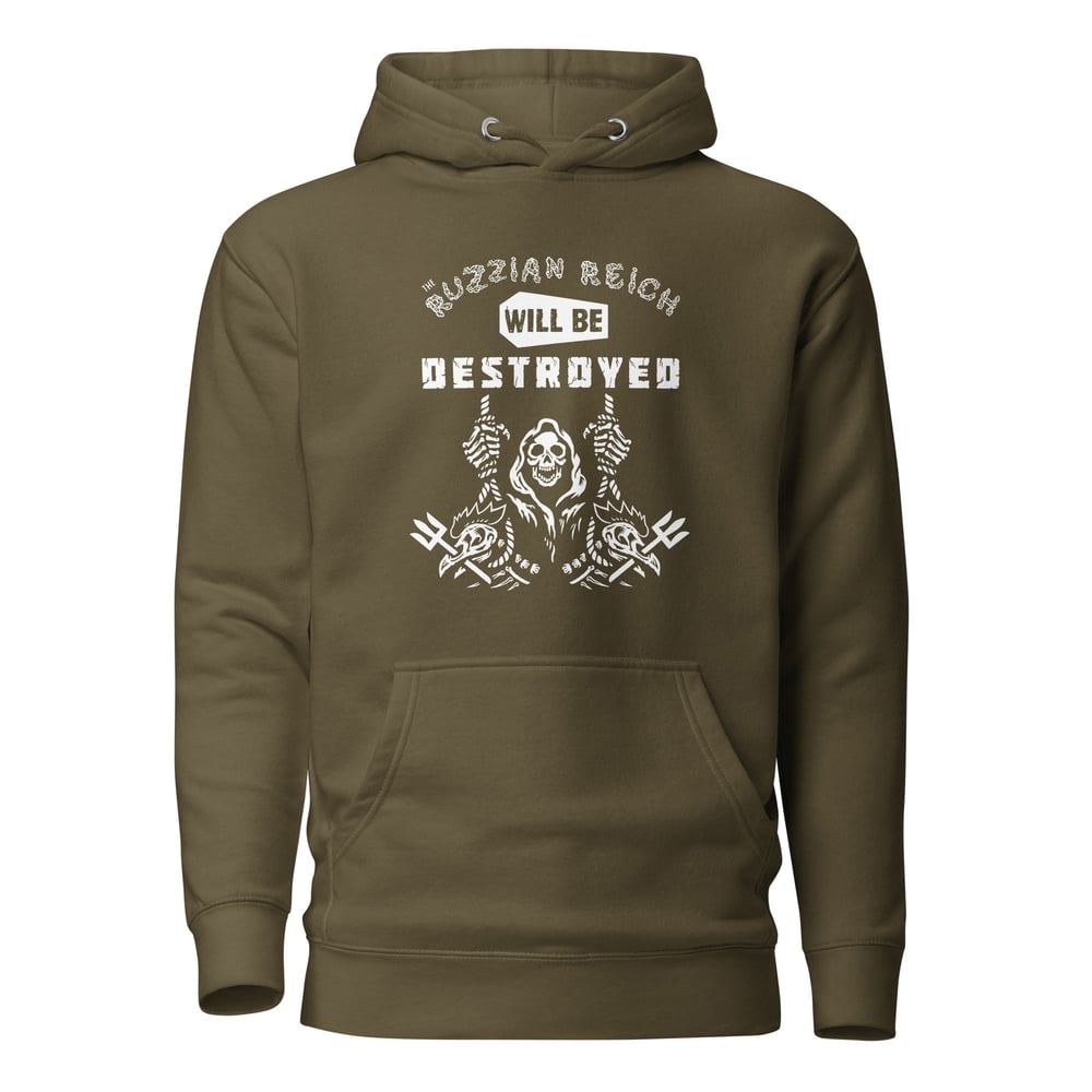 Image of Russian reich will be Destoryed ENG Unisex Hoodie