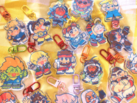 Image 1 of Street Fighter 6 Acrylic Charms