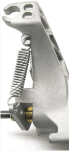 Image 2 of E-Brake cable bracket- Rear Caliper Driver side - Textron, Bad Boy Buggies Recoil  
