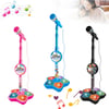 Kids Microphone with Stand Karaoke Song Music Instrument Toys Brain-Training Educational Toy Birthda