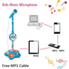 Kids Microphone with Stand Karaoke Song Music Instrument Toys Brain-Training Educational Toy Birthda
