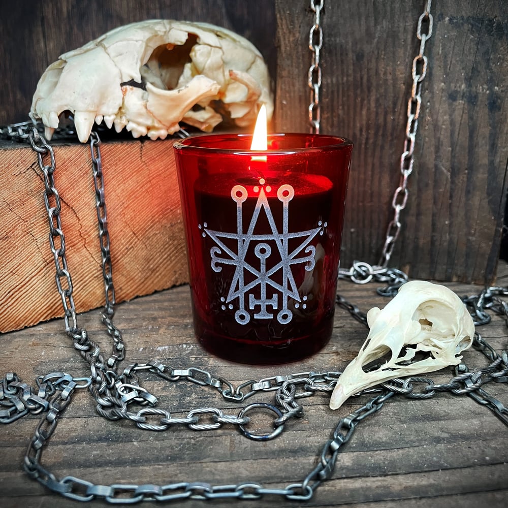 Image of Astaroth Sigil Votive Candle