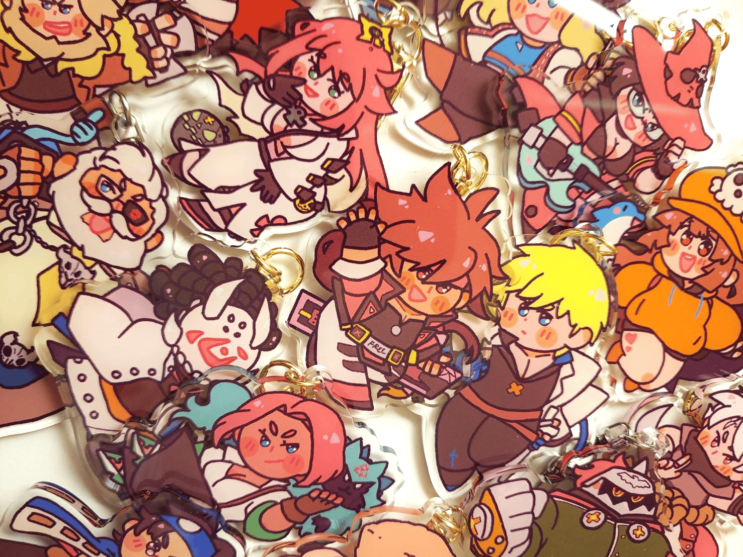 Guilty Gear Strive Acrylic Charms | limpachi Guilty Gear Strive Acrylic Charms | limpachi