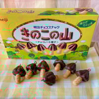 Image 1 of Chocolate Mushroom Keychain 