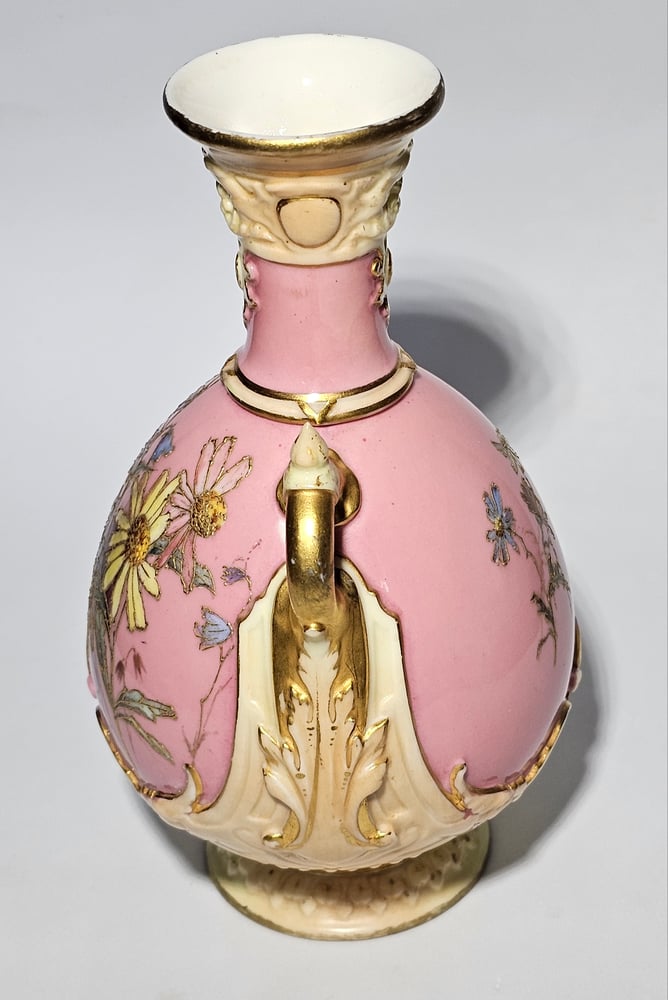 Image of Royal Worcester Small Twin Handled Vase