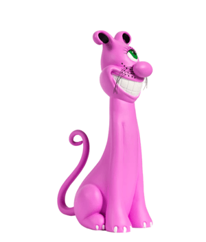 Kenny Scharf  - Cateyeguy Figure 