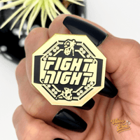 Image 2 of Fight Night Enamel Pin 