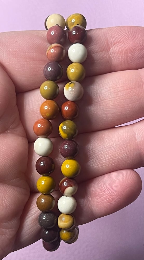 Image of Mookaite bracelet 