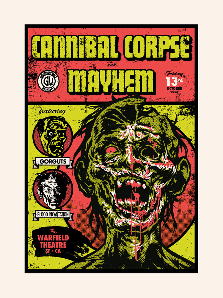 Image of Cannibal Corpse / Mayhem - San Francisco 2023