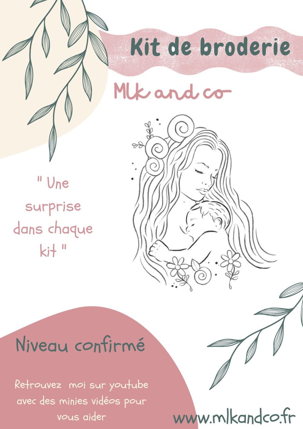 Image of Kit de broderie CONFIRMÉ 