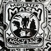 Image 1 of MONSTER MASH 5" Heavyweight Vinyl Label Sticker