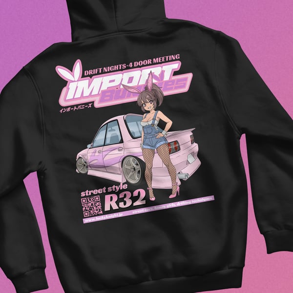 Image of Import Bunnies R32 Hoodie