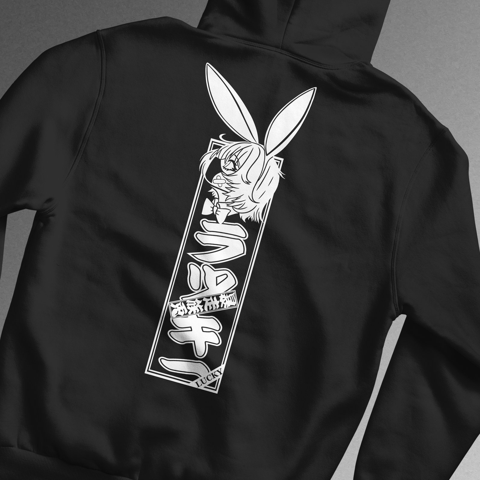 White playboy bunny online hoodie