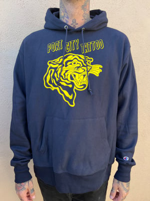 Image of Port City Tattoo Panther Hoodie 