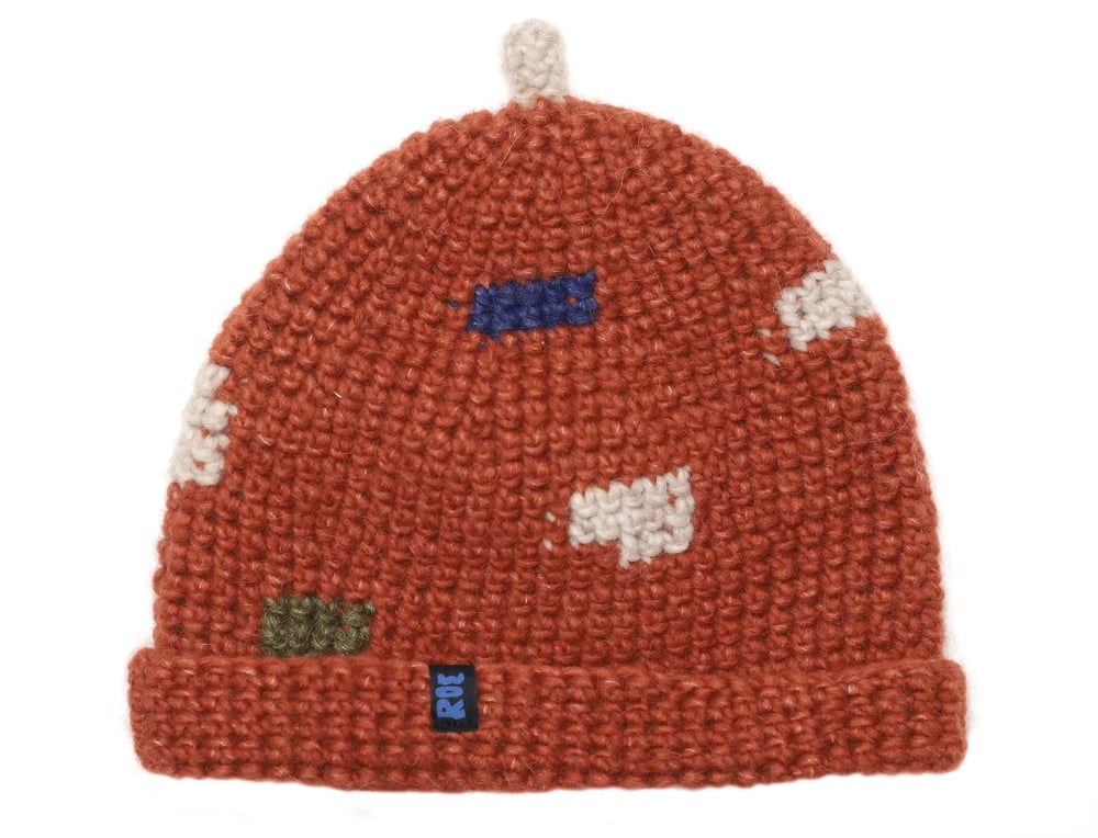 Image of RED WOOL CAP