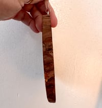 Image 2 of Customizable Wood Cage Name Tags