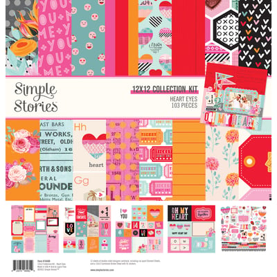 Image of Simple Stories | Heart Eyes 12x12 Kit