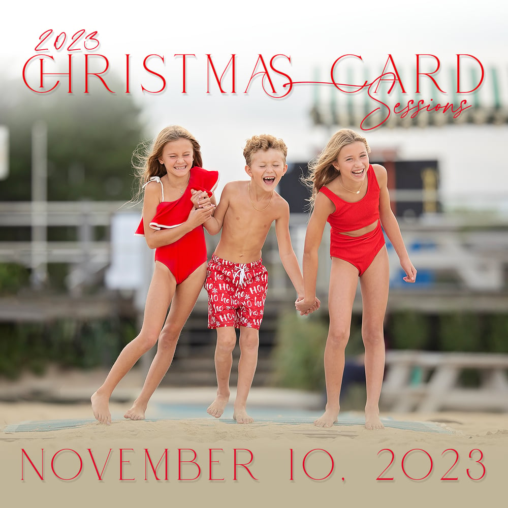 Image of {FRIDAY, NOVEMBER 10, 2023} LIMITED EDITION HOLIDAY CARD SESSIONS