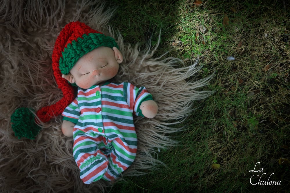Image of Oliver, 11 inch Baby elf doll