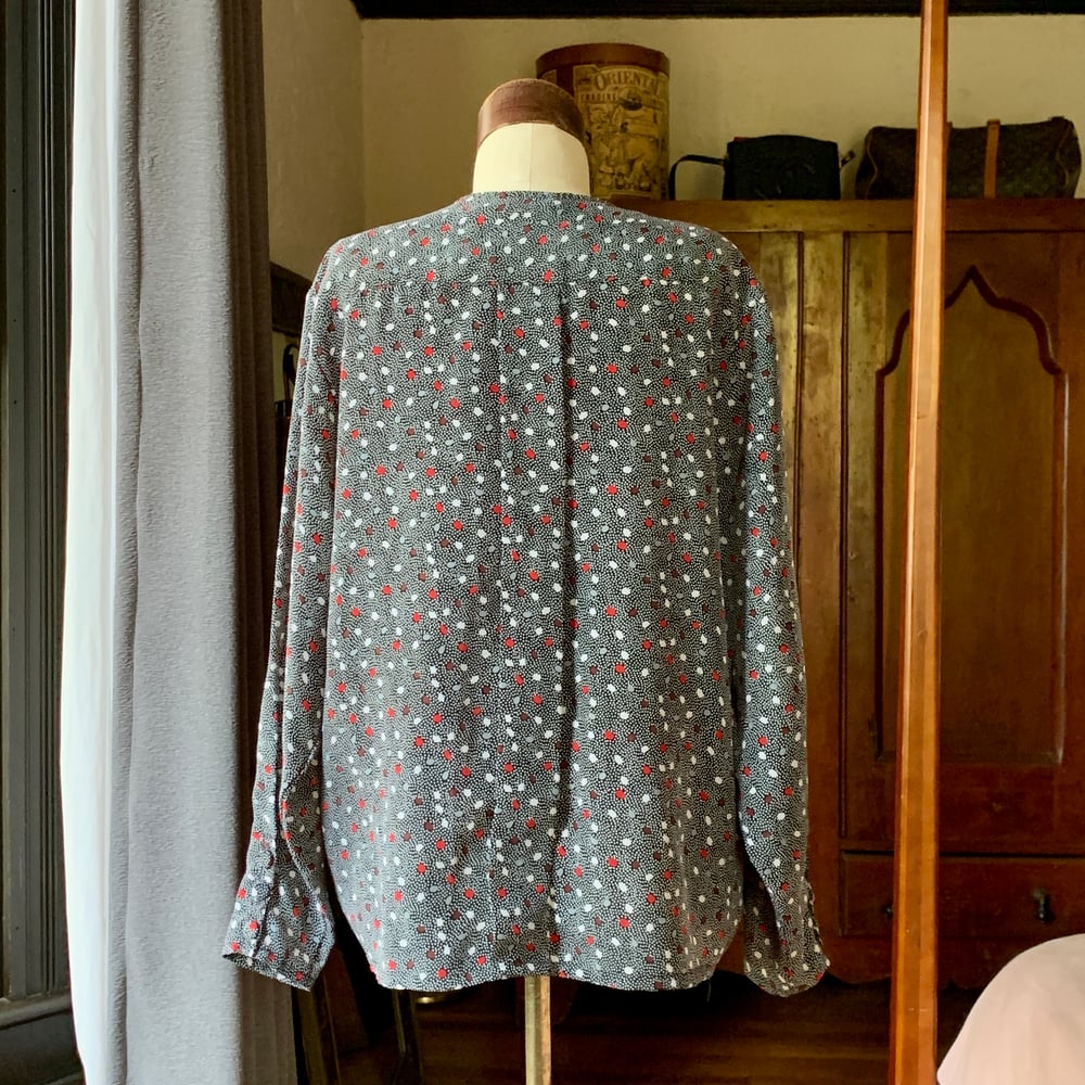 Oscar de la Renta Blouse XL