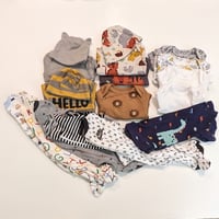 Image 1 of Infant Boys 0-3M/3M Clothing Bundle