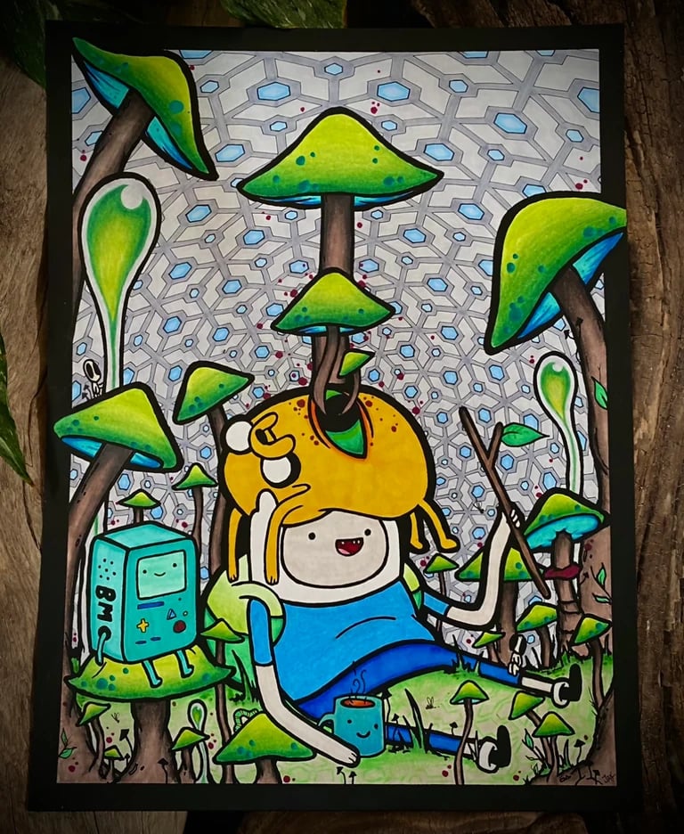 Image of Adventure Time-Prints