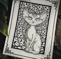 All seeing Feline- Prints