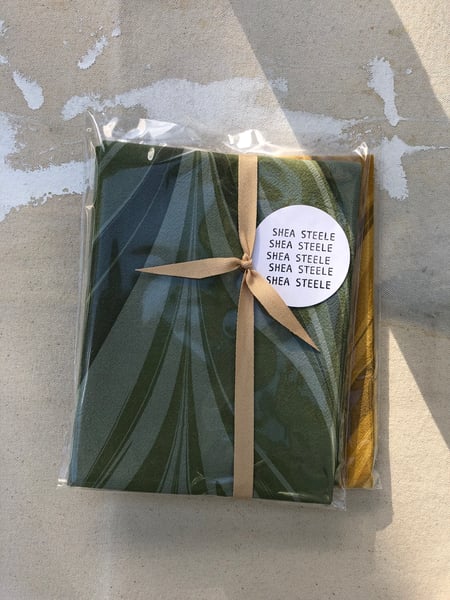 Image of MARBLED Cotton Towel - Pack of Two