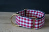 Red Gingham // Martingale Collar