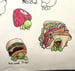 Image of 7x10 Sketchbook Page Sandwich Turts