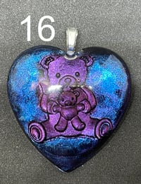 Image 3 of Experimental Resin Pendants