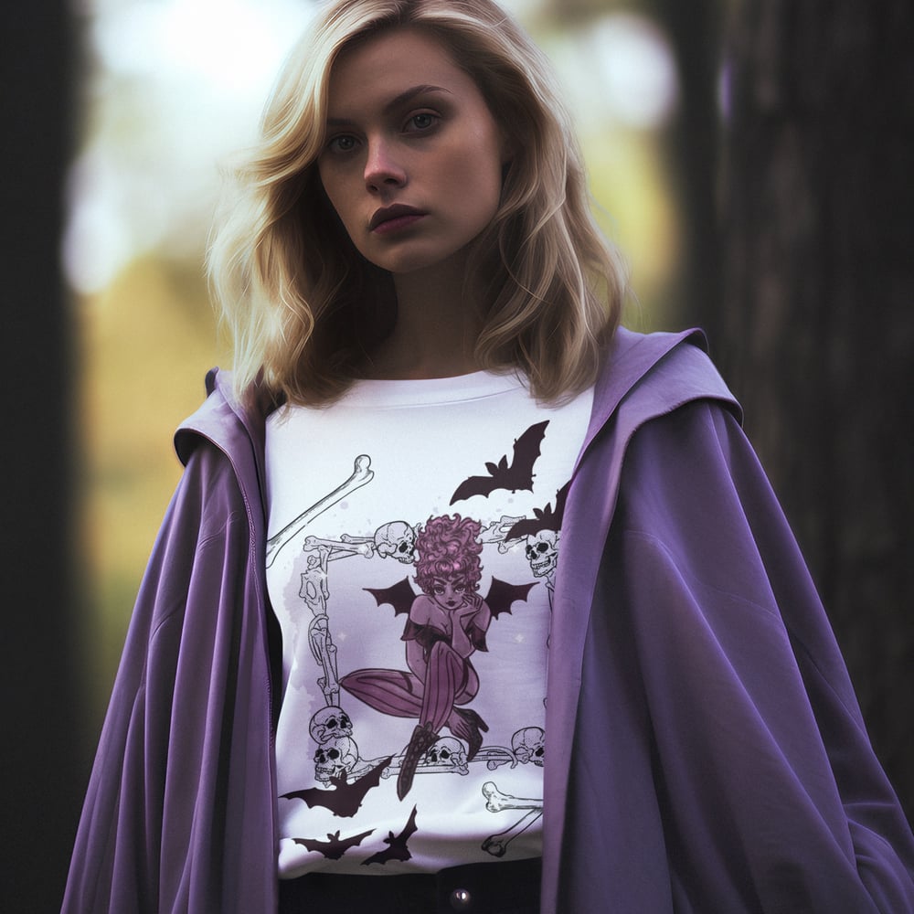 Image of PINUP DEMON BABE CREWNECK