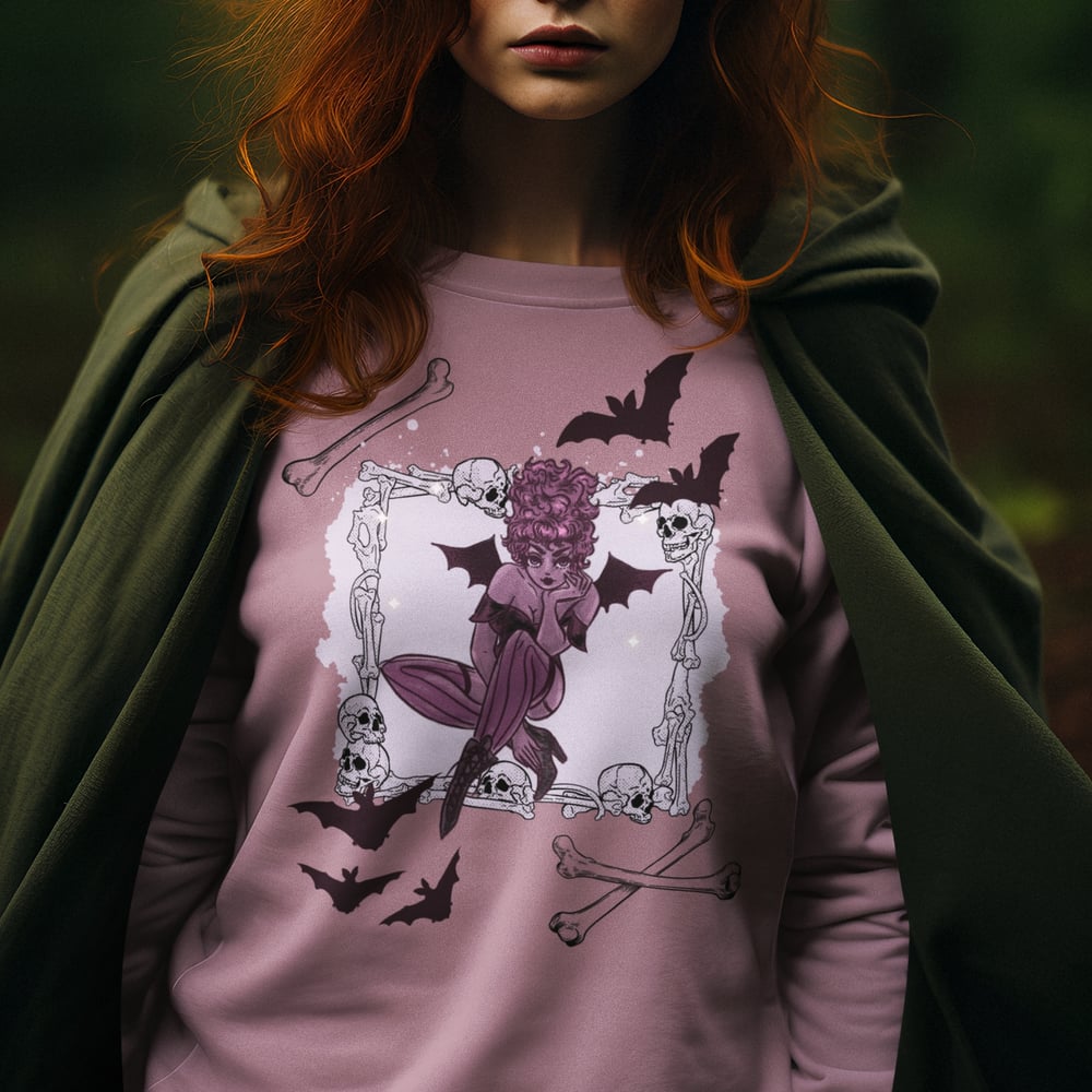 Image of PINUP DEMON BABE CREWNECK