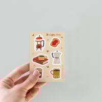 Image 2 of Coffee Time Sticker Sheet