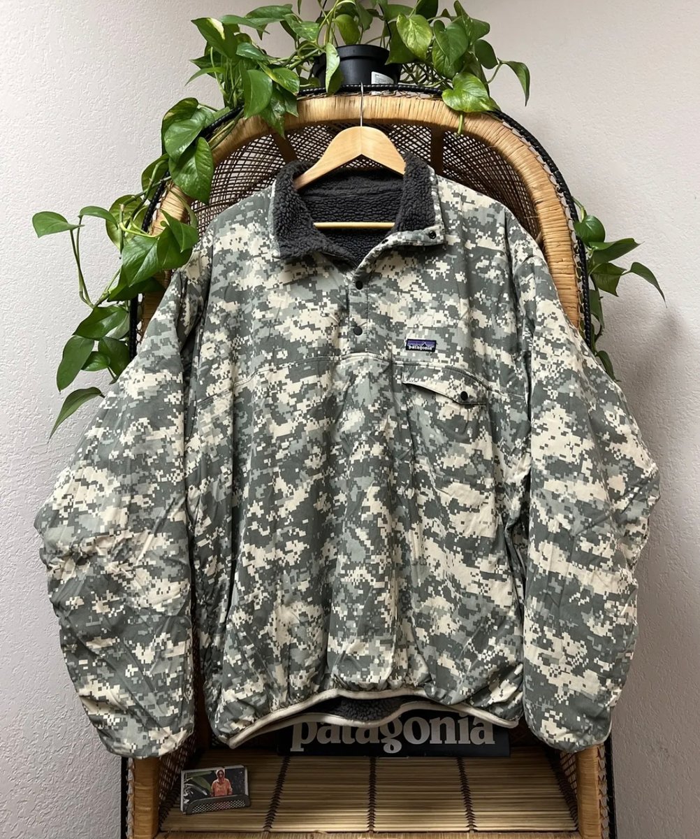 Patagonia MARS Glissade Deep Pile Jacket XL Alpha Green