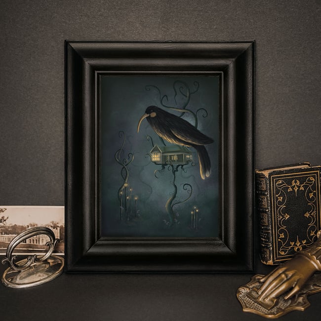 'Huia' Limited Edition Art Print