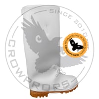 Image 3 of Biker Scout Long Boots (White) with accurate soles