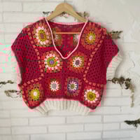 Image 3 of Chaleco Granny Square 