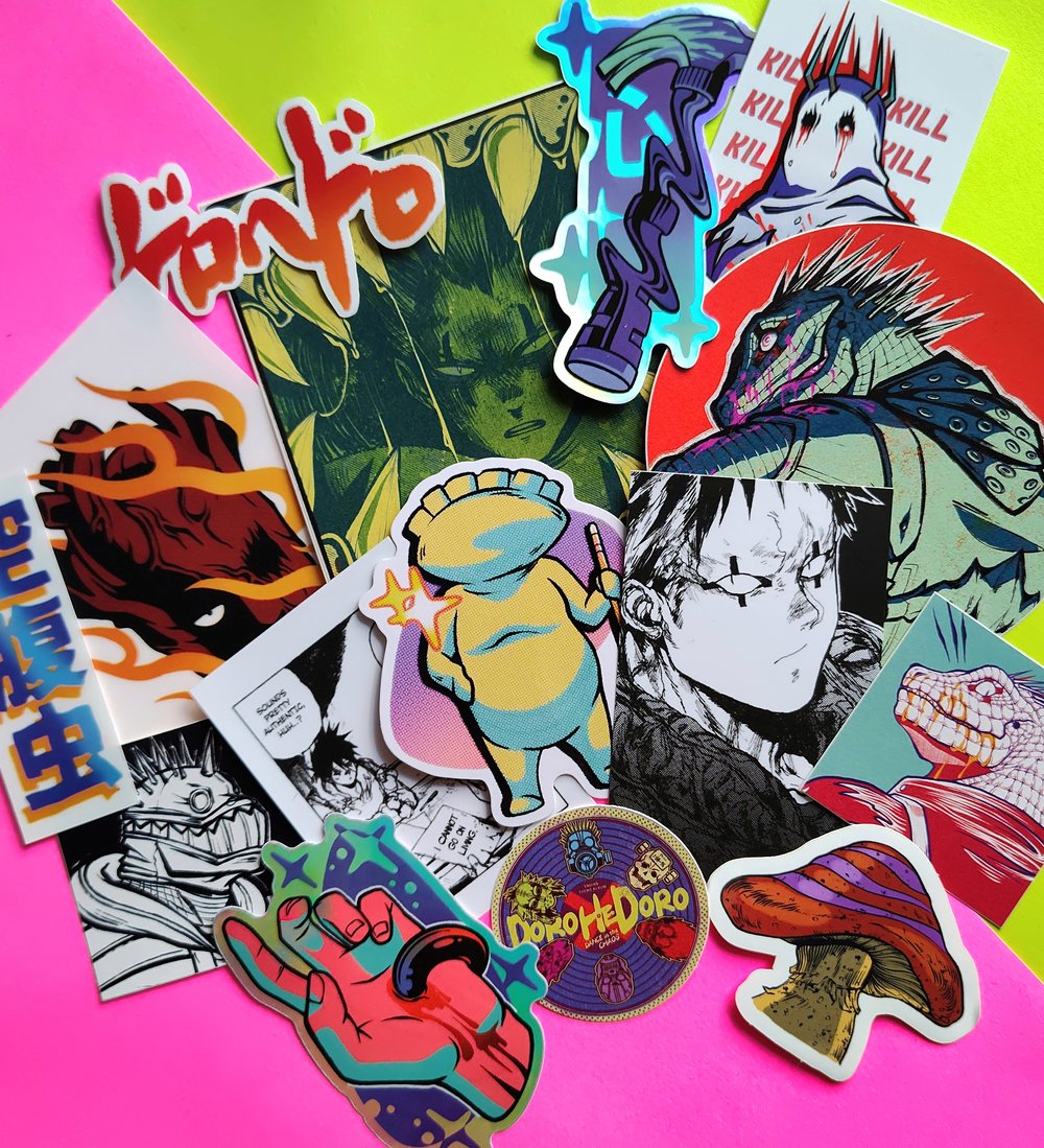 Randomized Dorohedoro Sticker Pack